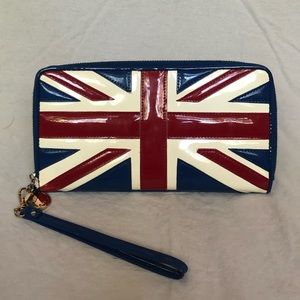 English Flag Wristlet